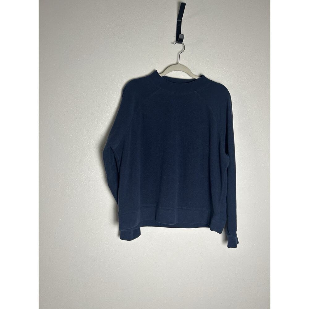 Dudley Stephens Sweatshirt Womens Blue Crewneck Fleece Pullover Size XL